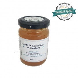Confit de raisin blanc au combava