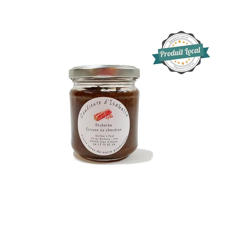Confiture de rhubarbe Confiture de rhubarbe