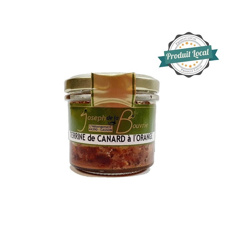 Terrine de canard à l'orange