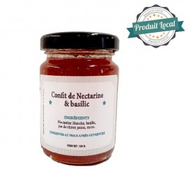 Confit Nectarine/Basilic