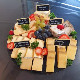 Plateau fromages "Tout BIO"