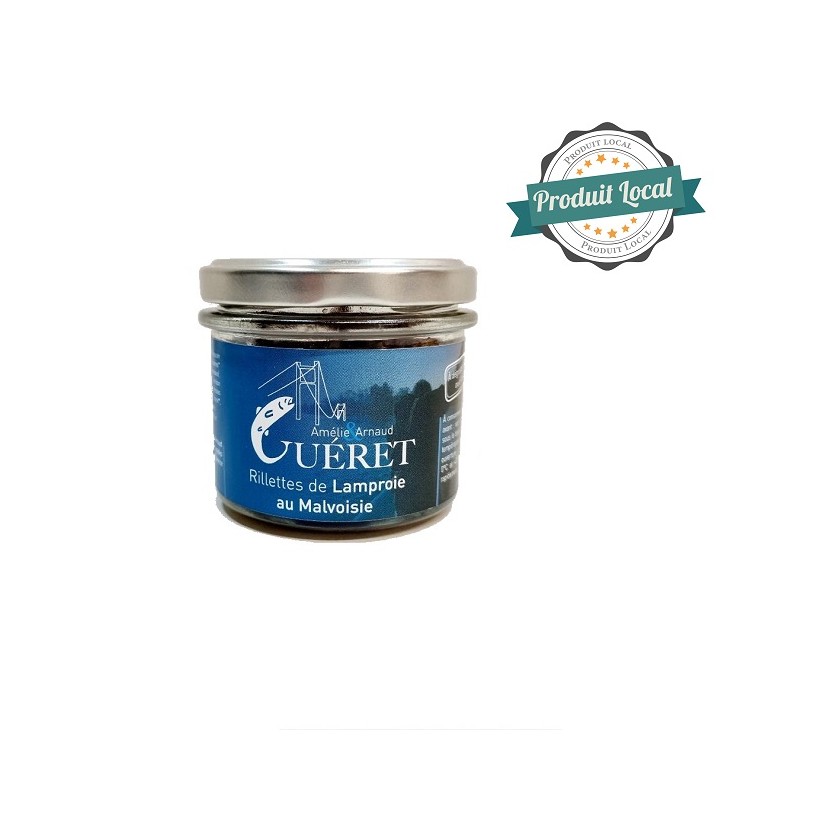 Rillettes de lamproie au malvoisie