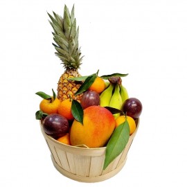 Corbeille de fruits exotiques