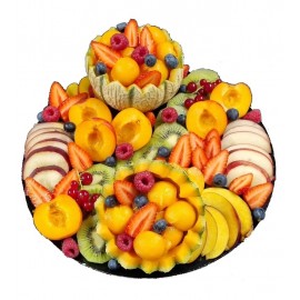 Plateau de fruits coupés