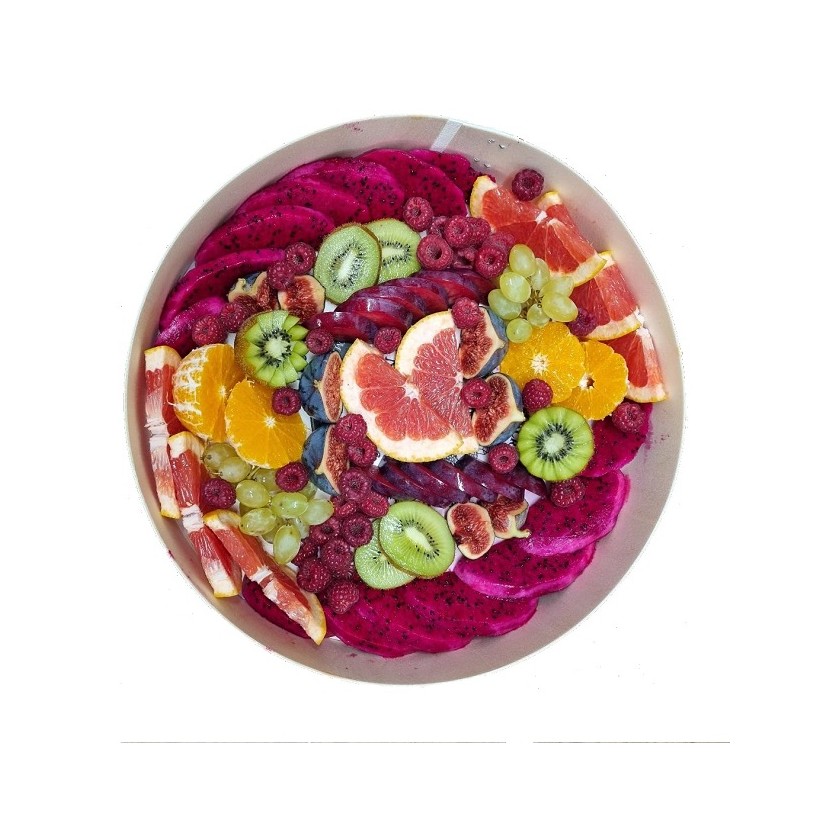 Plateau fruits coupés octobre rose Plateau fruits coupés octobre rose