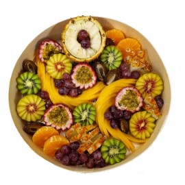 Plateau fruits coupés