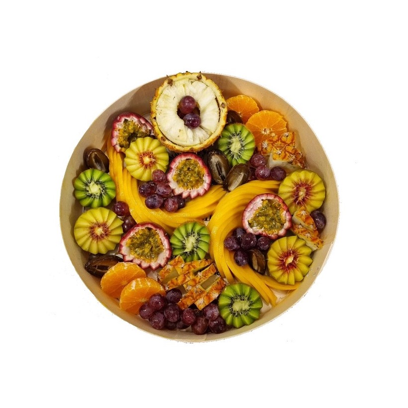 Plateau fruits coupés Plateau fruits coupés