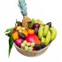 Corbeille de fruits exotiques