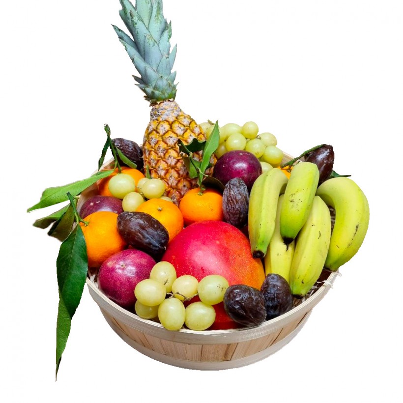 Corbeille de fruits exotiques Corbeille de fruits exotiques