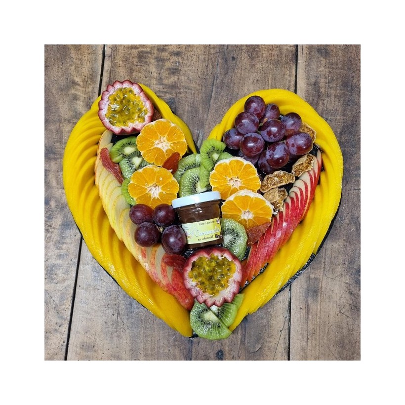 Plateau fruits ST Valentin