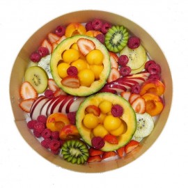 Plateau de fruits coupés